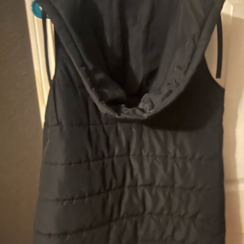 Coldwater Creek Black Quilted Vest